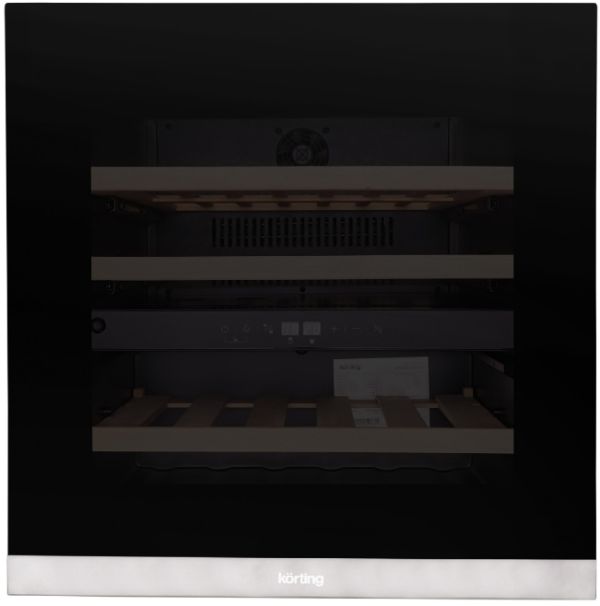 Встраиваемый винный шкаф Korting KFW 604 DB GXN