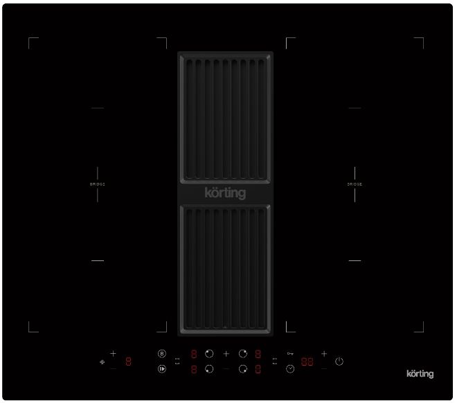 Индукционная варочная панель Korting HIBH 68980 NB