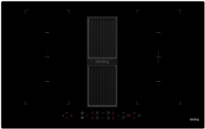 Индукционная варочная панель Korting HIBH 84980 NB