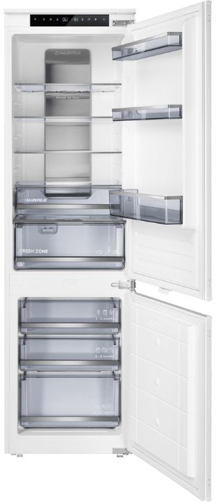 Встраиваемый холодильник Maunfeld MBF17754NFWHGR LUX