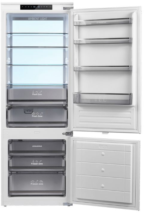 Встраиваемый холодильник Maunfeld MBF19369NFWGR LUX