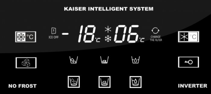 Холодильник Side-by-Side Kaiser KS 90500 RS