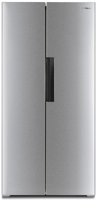 Холодильник Side-by-Side Hyundai CS4502F серебристый