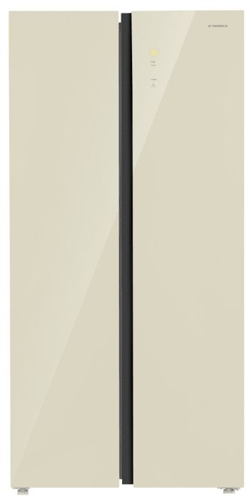 Холодильник Side-by-Side Maunfeld MFF191NFBG