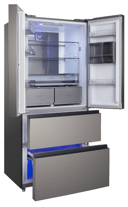Многокамерный холодильник Korting KNFF 82535 X