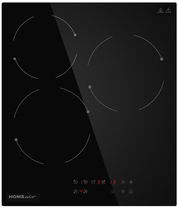 Электрическая варочная панель HOMSair HVС43BK