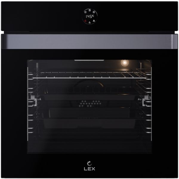 Электрический духовой шкаф Lex EDP 607 BL Wide Series
