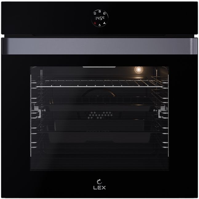 Электрический духовой шкаф Lex EDP 607 BL Wide Series