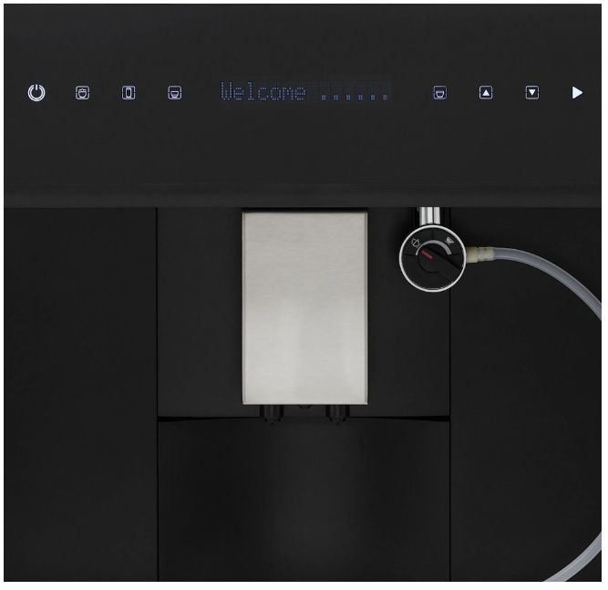 Встраиваемая кофемашина Krona Onyx 45H coffee BL/BL