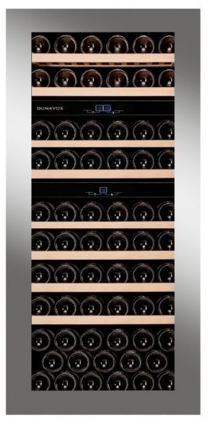 Встраиваемый винный шкаф Dunavox DAB-65.178TSS.TO