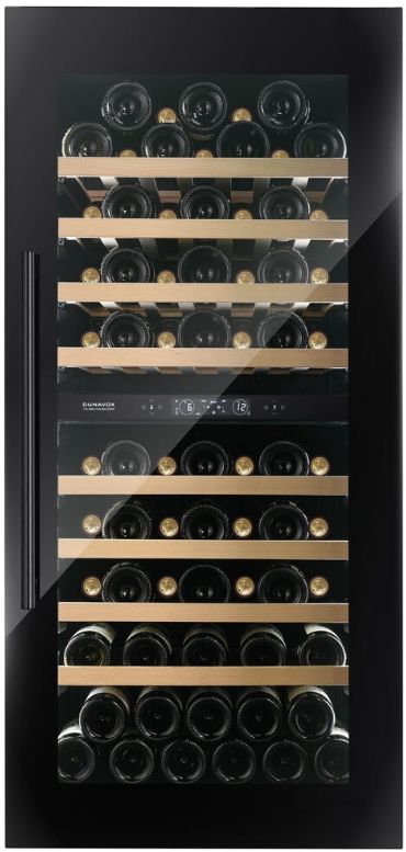 Встраиваемый винный шкаф Dunavox DVS-70.185DB