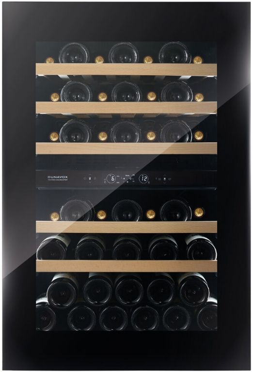 Встраиваемый винный шкаф Dunavox DVH-44.120DB.TO