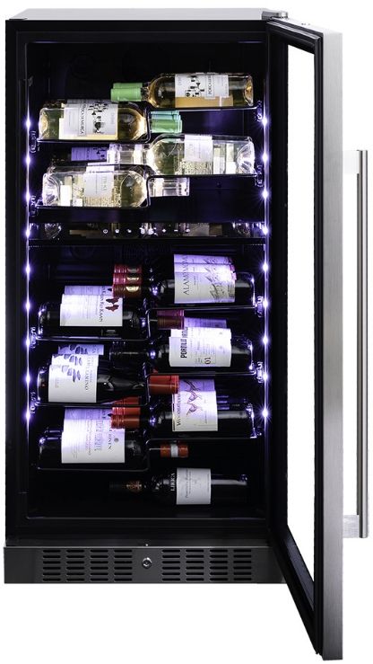 Встраиваемый винный шкаф Dunavox DX-58.258DSS