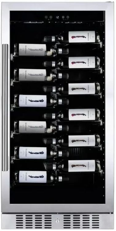 Встраиваемый винный шкаф Dunavox DX-70.258SS