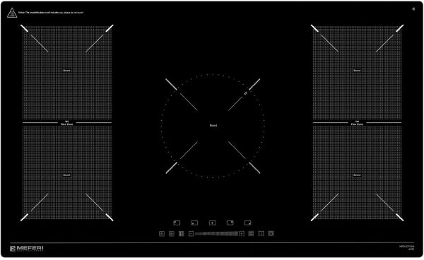 Индукционная варочная панель Meferi MIH905BK Ultra