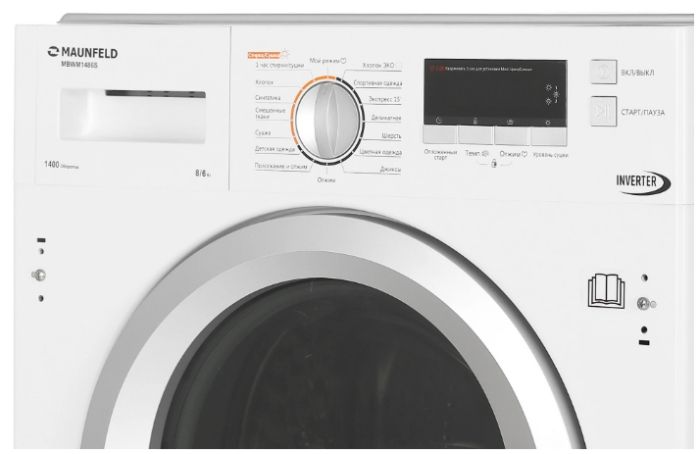 Встраиваемая стирально-сушильная машина Maunfeld MBWM1486S