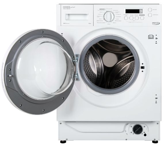 Встраиваемая стирально-сушильная машина HOMSair WMB1486WH