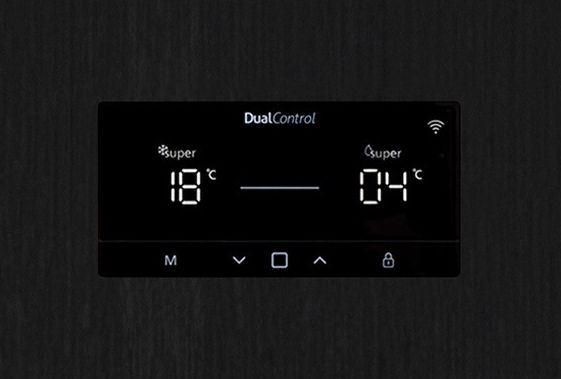 Двухкамерный холодильник Jacky's JR FHB2000