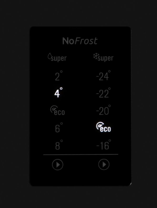 Двухкамерный холодильник Jacky's JR FB192NF