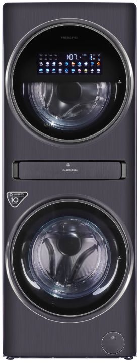 Стирально-сушильная машина Hiberg TOWER i-DD 107-612 Sd