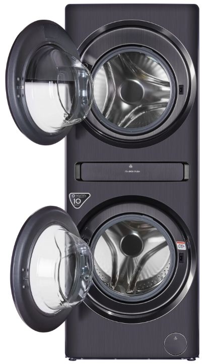 Стирально-сушильная машина Hiberg TOWER i-DD 107-612 Sd