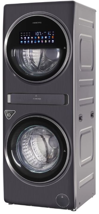 Стирально-сушильная машина Hiberg TOWER i-DD 107-612 Sd