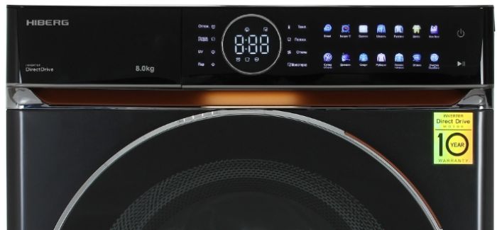 Стиральная машина Hiberg i-DDQ10-814 B