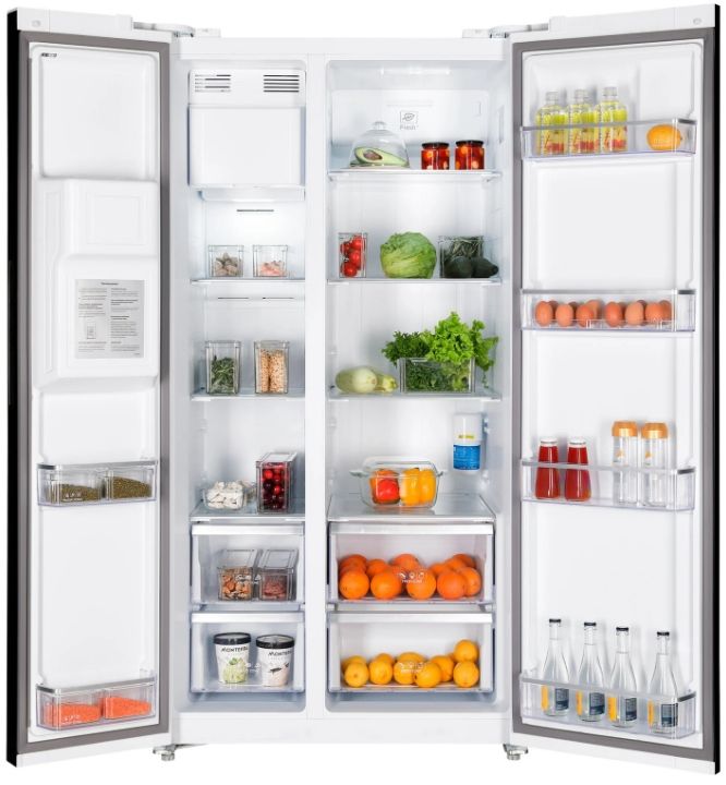 Холодильник Side-by-Side Hiberg RFS-650DX NFGW Inverter