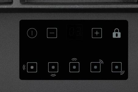 Газовая варочная панель Hiberg VM 9255 B