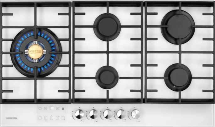 Газовая варочная панель Hiberg VM 9255 W