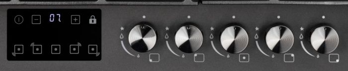 Газовая варочная панель Hiberg VM 7255 B