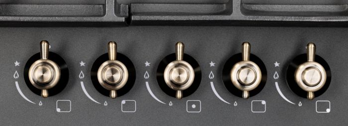 Газовая варочная панель Hiberg VM 7255 B