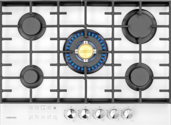 Газовая варочная панель Hiberg VM 7255 W
