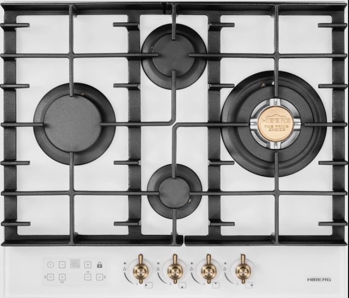 Газовая варочная панель Hiberg VM 6245 W