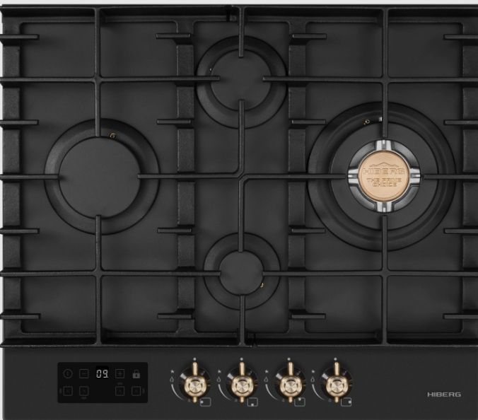 Газовая варочная панель Hiberg VM 6245 B