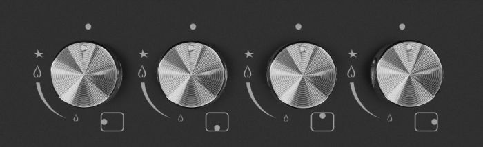 Газовая варочная панель Hiberg VM 6245 B