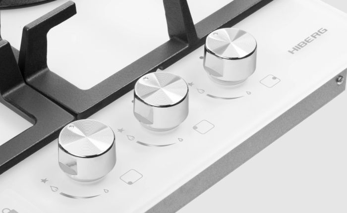 Газовая варочная панель Hiberg VM 4235 W