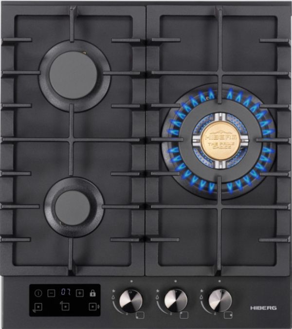 Газовая варочная панель Hiberg VM 4235 B