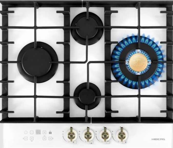 Газовая варочная панель Hiberg VM 6145 W