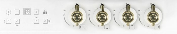 Газовая варочная панель Hiberg VM 6145 W