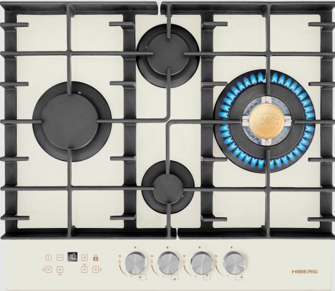 Газовая варочная панель Hiberg VM 6145 RY