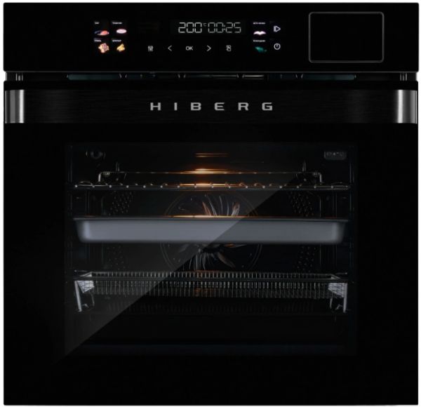 Электрический духовой шкаф Hiberg S-VMF 6515 B SMART