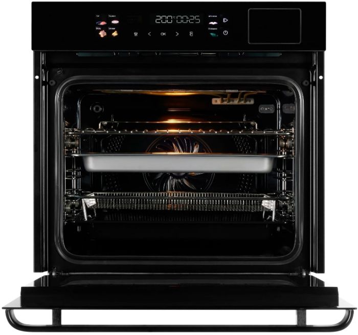 Электрический духовой шкаф Hiberg S-VMF 6515 B SMART