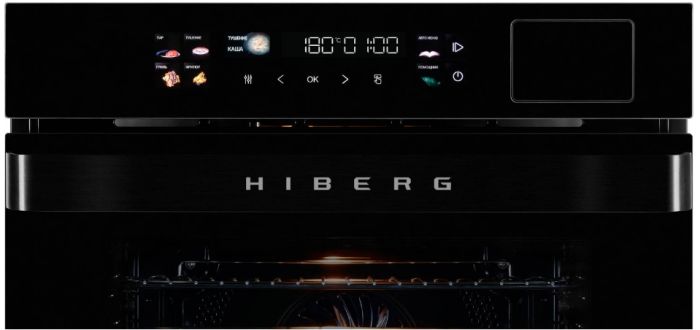 Электрический духовой шкаф Hiberg S-VMF 6515 B SMART