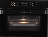 Компактный духовой шкаф Hiberg S-VMF 5515 B SMART