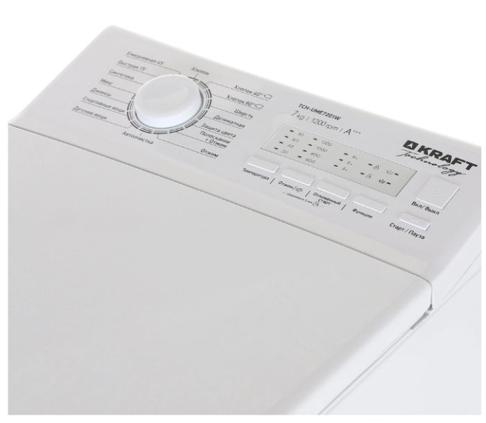 Вертикальная стиральная Kraft TCH-UME7201W