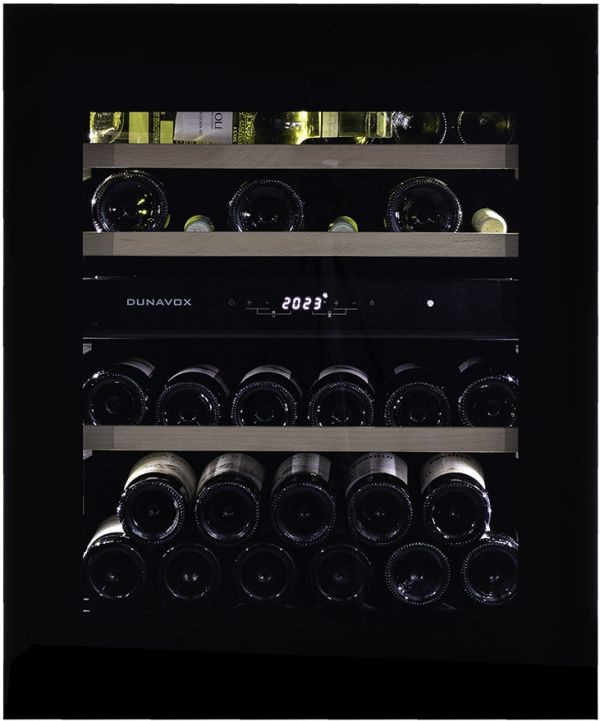 Встраиваемый винный шкаф Dunavox DAVG-32.80DB.TO