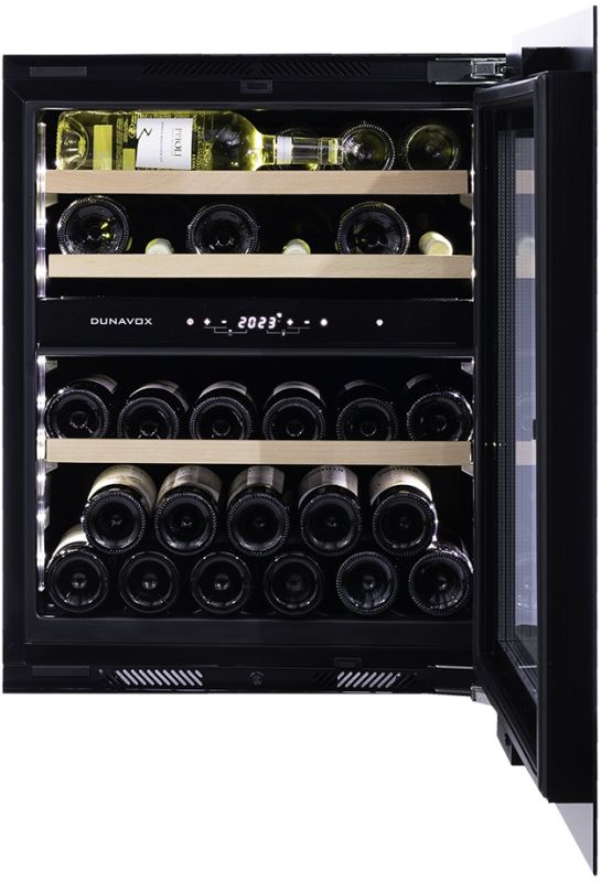 Встраиваемый винный шкаф Dunavox DAVG-32.80DB.TO