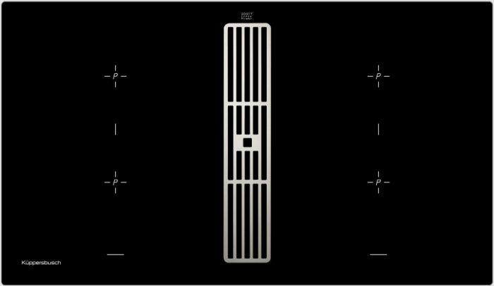 Индукционная варочная панель Kuppersbusch KMI 9850.0 SR Black Chrome