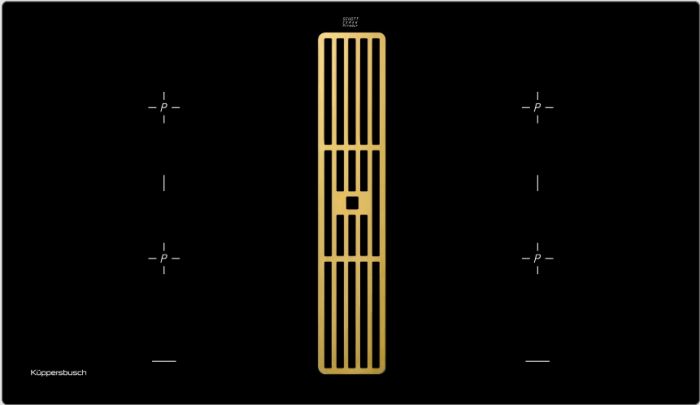 Индукционная варочная панель Kuppersbusch KMI 9850.0 SR Gold